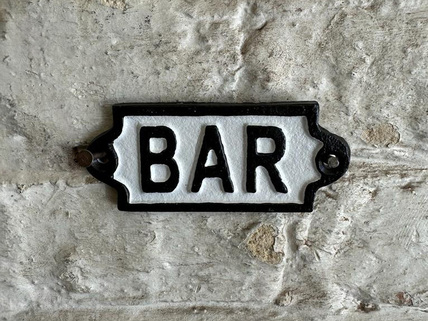 BAR sign